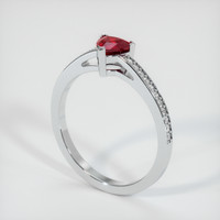 Ruby Ring 0.58 Ct., Platinum 950 Preview