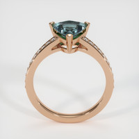 1.34 Ct. Sapphire Ring, 18K Rose Gold 3