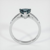 1.24 Ct. Sapphire Ring, 14K White Gold 3