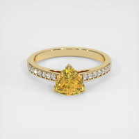 1.84 Ct. Sapphire Ring, 14K Yellow Gold 1