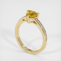 1.84 Ct. Sapphire Ring, 14K Yellow Gold 2