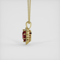 1.88 Ct. Ruby Pendant, 14K Yellow Gold 3