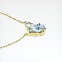 1.76 Ct. Gemstone Necklace, 14K Yellow Gold 3