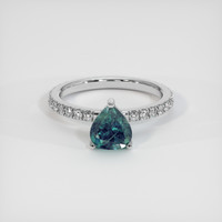 1.03 Ct. Gemstone Ring, Platinum 950 1