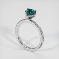 1.03 Ct. Gemstone Ring, Platinum 950 2