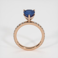 2.33 Ct. Sapphire Ring, 14K Rose Gold 3