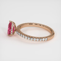 1.92 Ct. Sapphire Ring, 14K Rose Gold 4