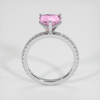 1.67 Ct. Sapphire Ring, 14K White Gold 3