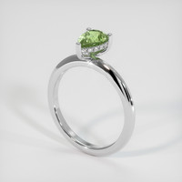 0.96 Ct. Sapphire Ring, Platinum 950 2