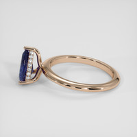 1.94 Ct. Blue Sapphire Ring, 14K Rose Gold 4