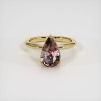 3.04 Ct. Sapphire Ring, 14K Yellow Gold 1