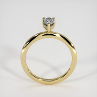 0.58 Ct. Sapphire Ring, 18K Yellow Gold 3