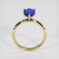 2.53 Ct. Blue Sapphire Ring, 18K Yellow Gold 3
