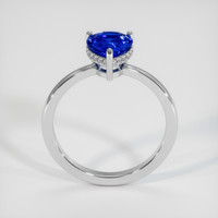 1.85 Ct. Sapphire Ring, 18K White Gold 3