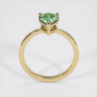 1.60 Ct. Yellowish Green Sapphire Ring, 14K Yellow Gold 3