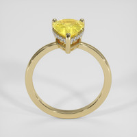 1.98 Ct. Yellow Sapphire Ring, 14K Yellow Gold 3