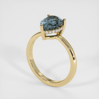 2.41 Ct. Sapphire Ring, 14K Yellow Gold 2