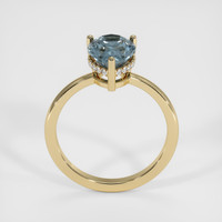 2.41 Ct. Sapphire Ring, 14K Yellow Gold 3