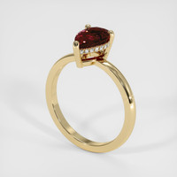 1.64 Ct. Gemstone Ring, 18K Yellow Gold 2