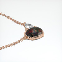 2.00 Ct. Gemstone Necklace, 14K Rose Gold 3