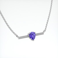 1.66 Ct. Gemstone Necklace, Platinum 950 2