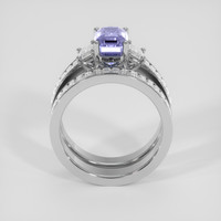 2.00 Ct. Bi Color Sapphire Ring, Platinum 950 3