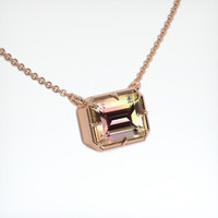 1.51 Ct. Gemstone Pendant, 14K Rose Gold 2