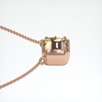 1.51 Ct. Gemstone Pendant, 14K Rose Gold 3