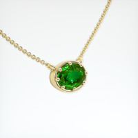 1.02 Ct. Gemstone Pendant, 14K Yellow Gold 2