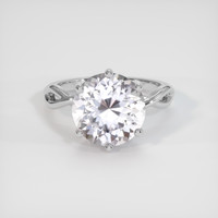 3.42 Ct. Gemstone Ring, Platinum 950 1