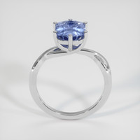 2.00 Ct. Blue Sapphire Ring, Platinum 950 3