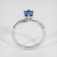 1.05 Ct. Blue Sapphire Ring, Platinum 950 3