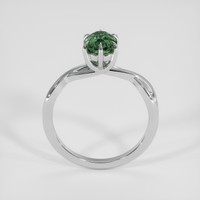 0.85 Ct. Green Sapphire Ring, Platinum 950 3