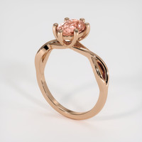 1.88 Ct. Gemstone Ring, 18K Rose Gold 2