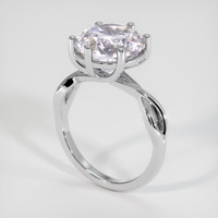 3.42 Ct. Gemstone Ring, 14K White Gold 2