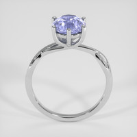 2.13 Ct. Bluish Purple Sapphire Ring, 14K White Gold 3