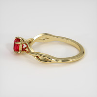 0.81 Ct. Gemstone Ring, 18K Yellow Gold 4