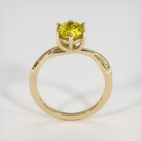 1.91 Ct. Bi Color Sapphire Ring, 18K Yellow Gold 3