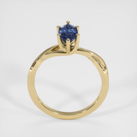 1.76 Ct. Bluish Purple Sapphire Ring, 14K Yellow Gold 3