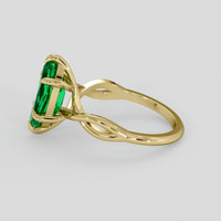 1.94 Ct. Emerald Ring, 18K Yellow Gold 4