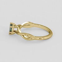 0.25 Ct. Alexandrite Ring, 18K Yellow Gold 4