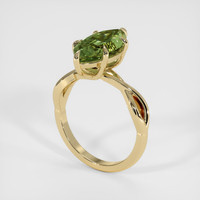 2.42 Ct. Gemstone Ring, 18K Yellow Gold 2