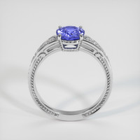 1.76 Ct. Purple Sapphire Ring, 14K White Gold 3