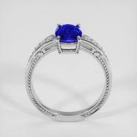 1.85 Ct. Blue Sapphire Ring, 14K White Gold 3