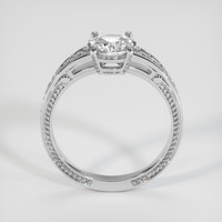 1.54 Ct. White Sapphire Ring, 18K White Gold 3