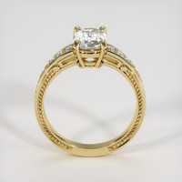 1.25 Ct. White Sapphire Ring, 14K Yellow Gold 3