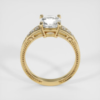 2.06 Ct. White Sapphire Ring, 14K Yellow Gold 3