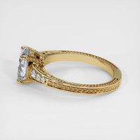 1.86 Ct. Blue Sapphire Ring, 18K Yellow Gold 4