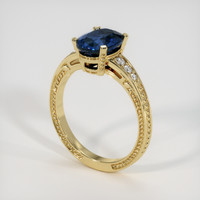 1.80 Ct. Sapphire Ring, 18K Yellow Gold 2