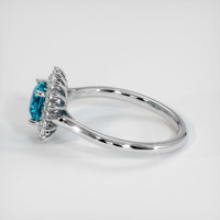 1.97 Ct. Gemstone Ring, 14K White Gold 4